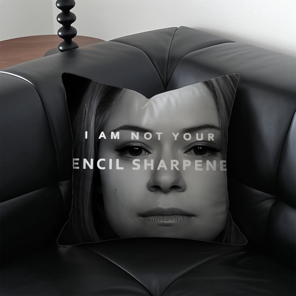 Orphan Black Character RRachel Duncan Cushion Cover Pillow Case Antidustmite Invisible Zipper Silky Plush Cushion