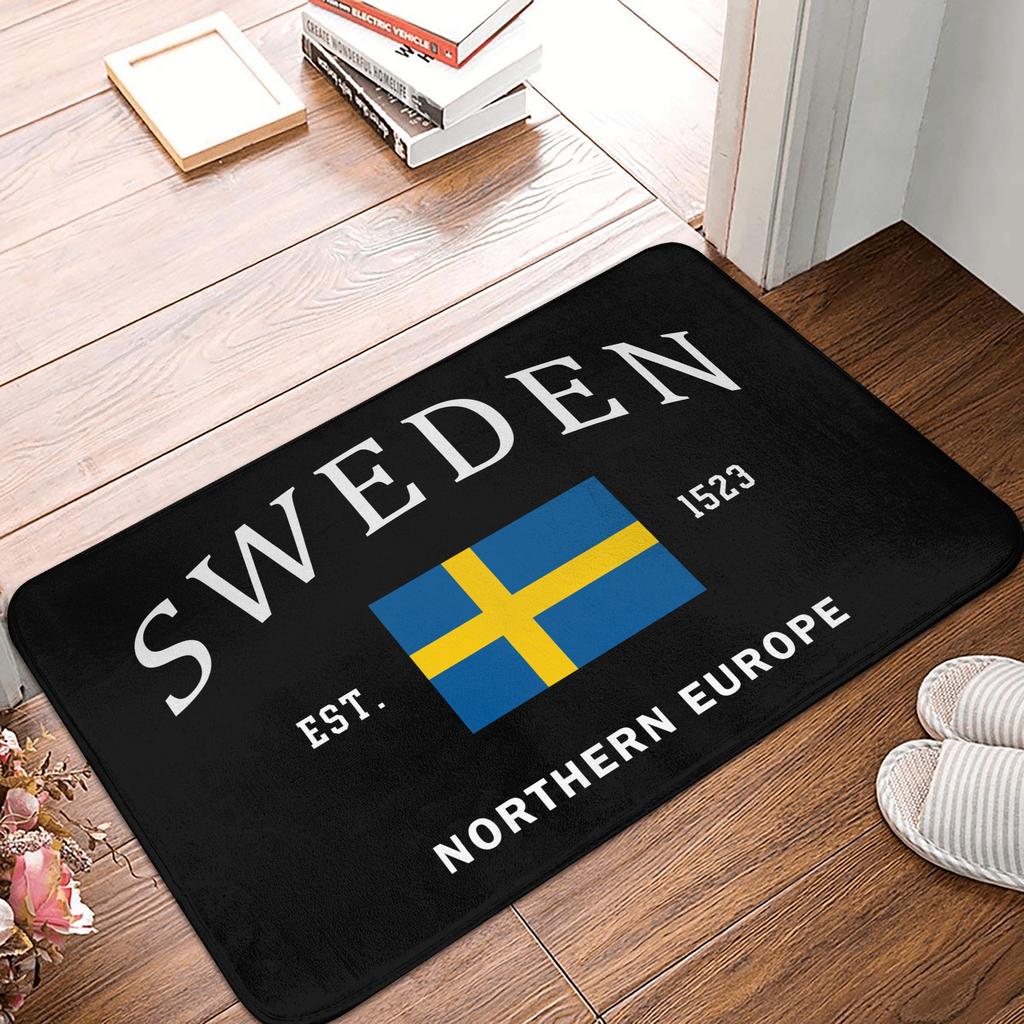 United States Flag Doormat Anti-Slip Bath Kitchen Mat Toilet Door Floor Entrance Carpet Rug