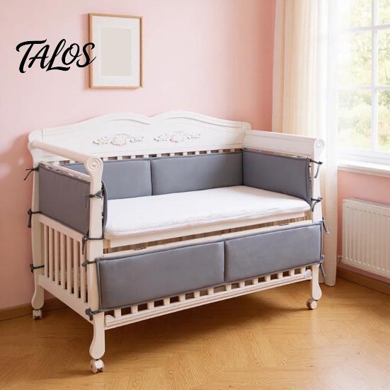 Upholstered Wall Panels 4Pcs/Set Soft Padding Spaces, Stair Railing Edge Protector for Bedroom Balcony & Indoor Guard Railings, Easy to Install