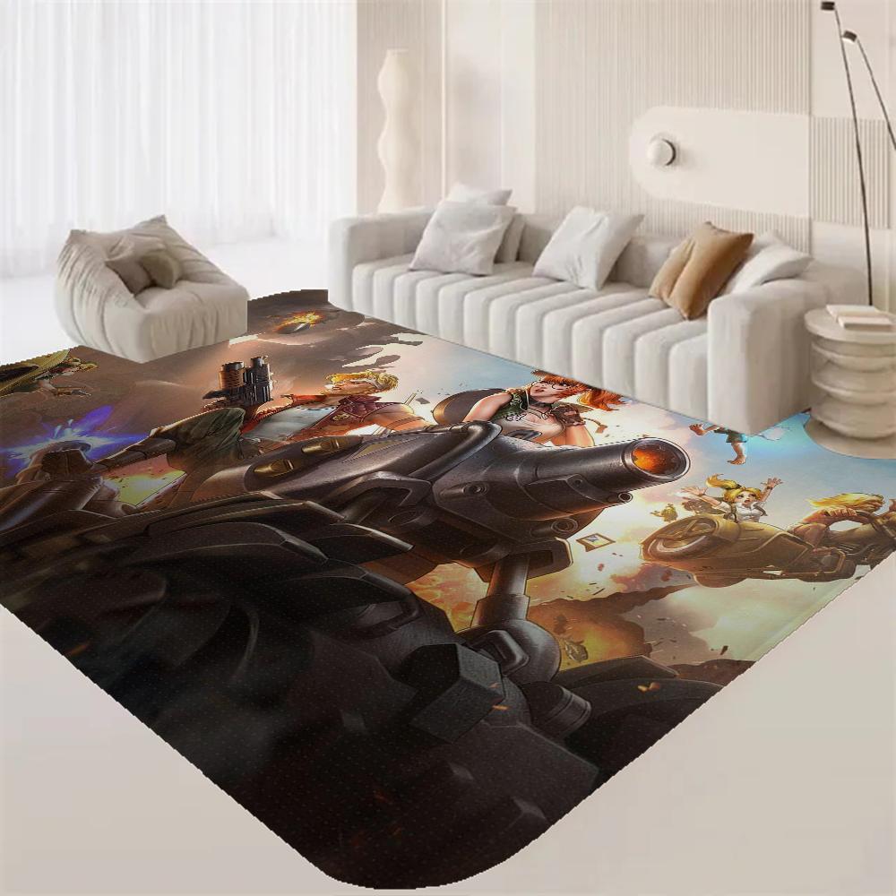 Classic Retro Game Metal Slug Gamer Floor Mat Retro Multiple Choice Living Room Kitchen Rug Non-Slip Modern Home Decor