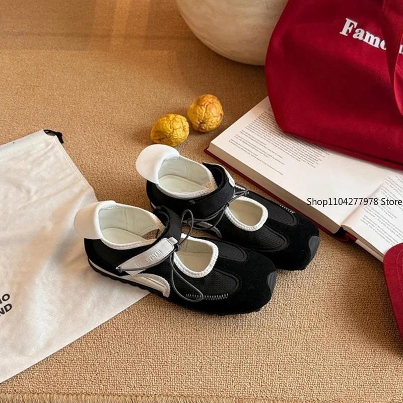 Fashion Bead Flats Casual Sneakers Woman Shoes Sport Loafers Summer 2025 New Trend Lace-Up Running Shoes Designer Comfort Zapatos Mujer