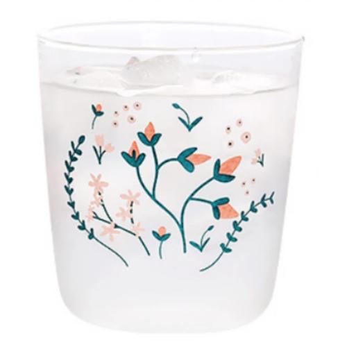 Термостойкий боросиликатный стеклянный стакан для цветов, Цветочный стеклянный стакан, Стакан для молока, сока и завтрака E