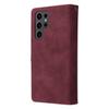 Samsung S25 EDGE Multi-Card Zipper Leather Case with Card Slot for S24FE/Note20