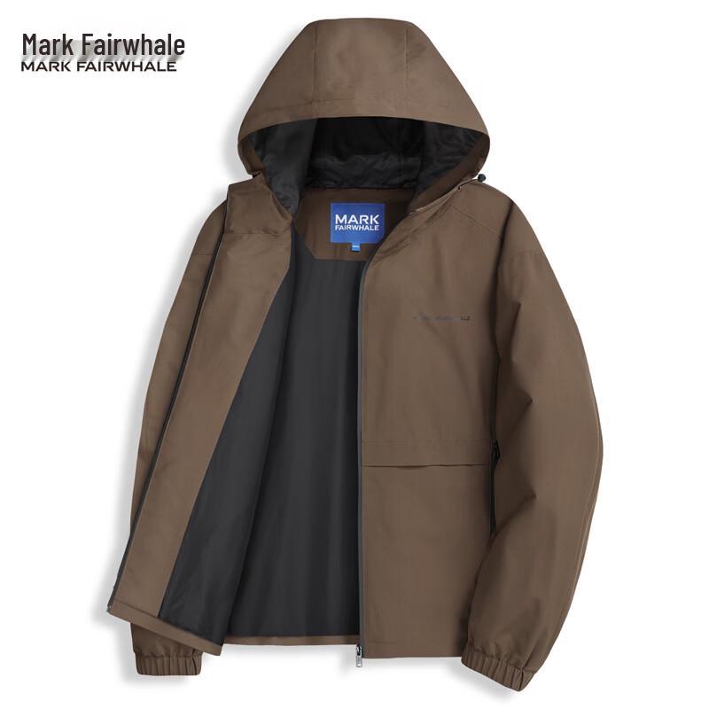 Mark Fairwhale Men's Windproof Hooded Workwear Jacket