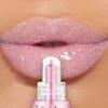 Pearlescent Glitter Plumping Lip Gloss Mirror Jelly Moisturizing Liquid Lipstick Clear Mermaid Pink Sexy Lip Tint Lips Cosmetics