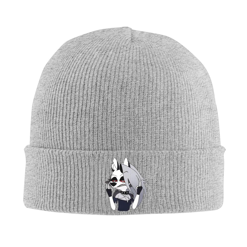 Loona Helluvas Bosses Cartoon Knitting Hat  Cute Caps Female Male Outdoor Sport Beanie Hats Winter Pattern Elastic Bonnet Hats