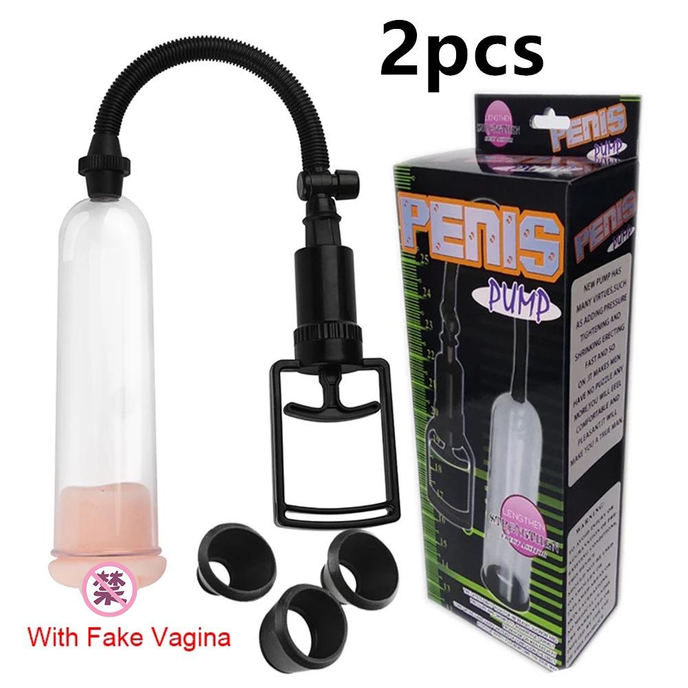 Penis Enlargement Vacuum Pump Sex Toys for Men Penis Pump for Penis Enhancement Male Masturbator Toy Adults Penis Extender Tools