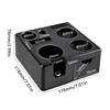 Kitchen Storage Solution Espresso Coffee Tamper Station Stand With Tool Drawer Compartment for 51/54/58mm Portafilter