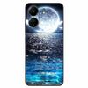 For Xiaomi Redmi 13C 4G Case Animals Painted Black Bumper Silicon TPU Coque for Redmi13C 4G 13 C Shockproof Covers Wolf Soft Bag