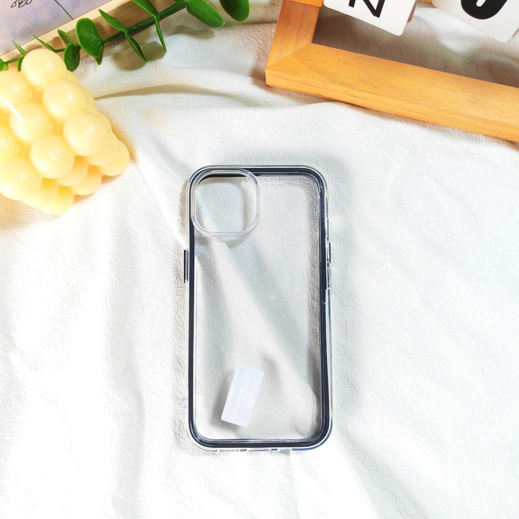 Transparent Colorful Phone Case for Apple 16 14 Pro Max, Shockproof iPhone Protective Cover Customizable