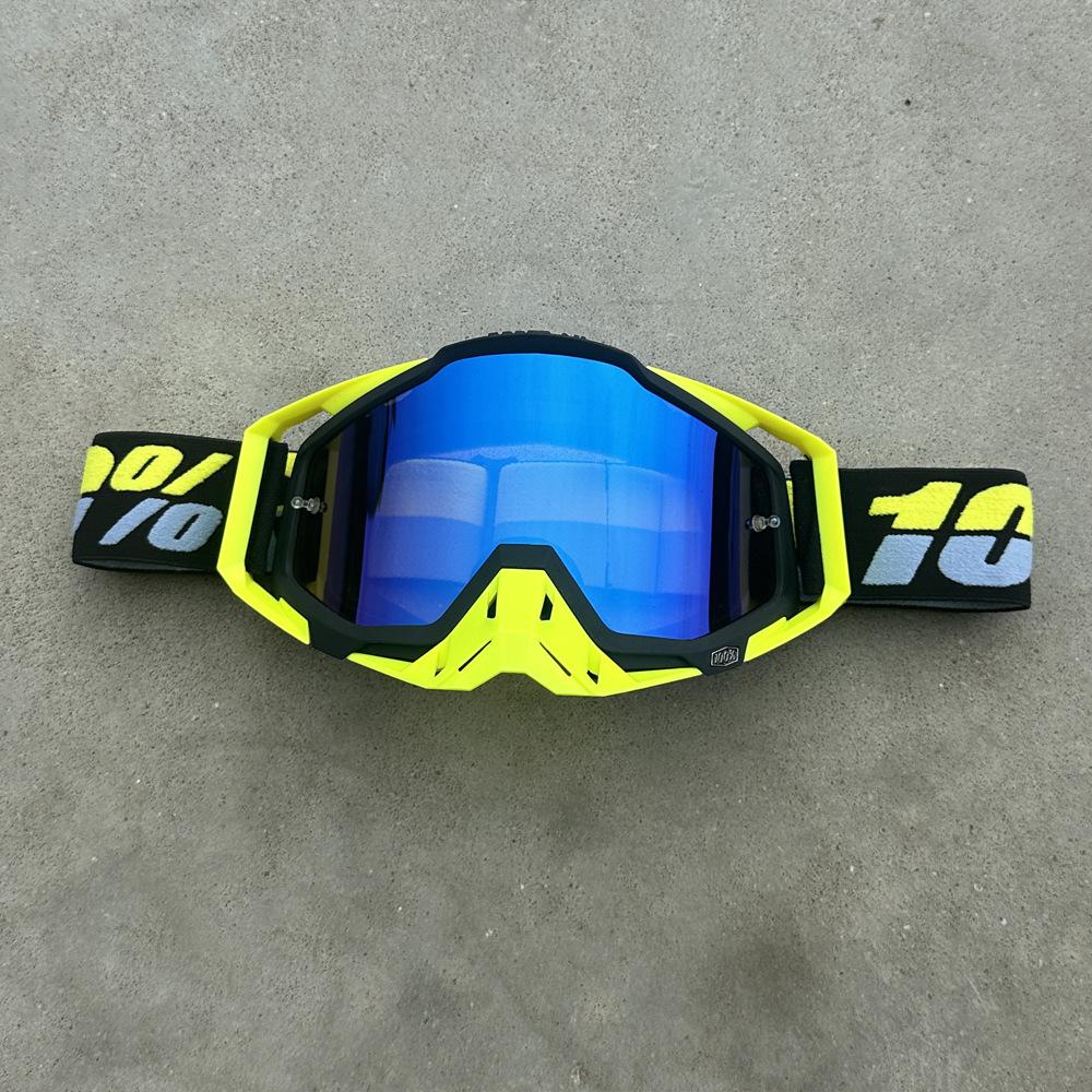Motorcycle Goggles Color Off-road Helmet Goggles Windproof Sand Riding Glasses Ski Goggles