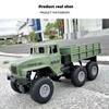 High-Standard 6Wd Rc Army-Design Premium-Quality Transport-Truck Superior-Grade / Off-Road High-Standard Remote Top-Grade Control High-Standard