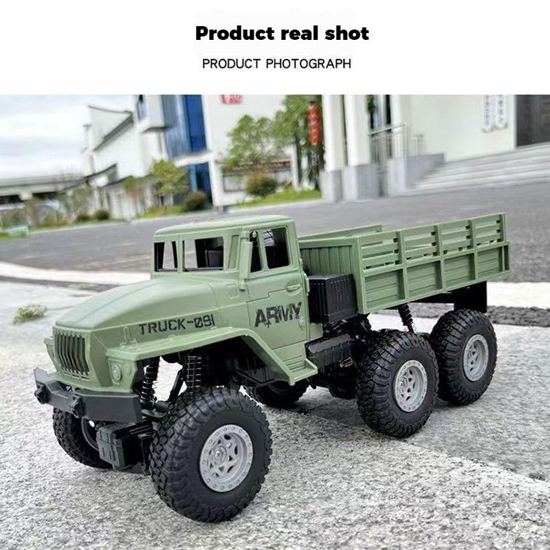 High-Standard 6Wd Rc Army-Design Premium-Quality Transport-Truck Superior-Grade / Off-Road High-Standard Remote Top-Grade Control High-Standard