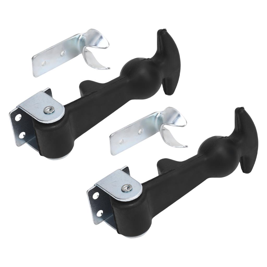 2PCS T Handle Hasp Rubber Hood Catch Draw Latch for Cooler Boat Compartment Cargo Automotive Truck Tool Box
