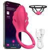 APP Control Vibrator for Women Vibrating Penis Ring Clitoral Stimulator Female Wearable Panty Sex Toy for Couple Sexual Pleasure