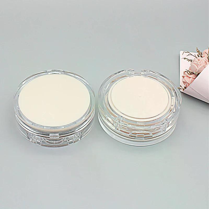 15g Empty Air Cushion Box with Sponge & Mirror, Portable Case for BB Cream Foundation
