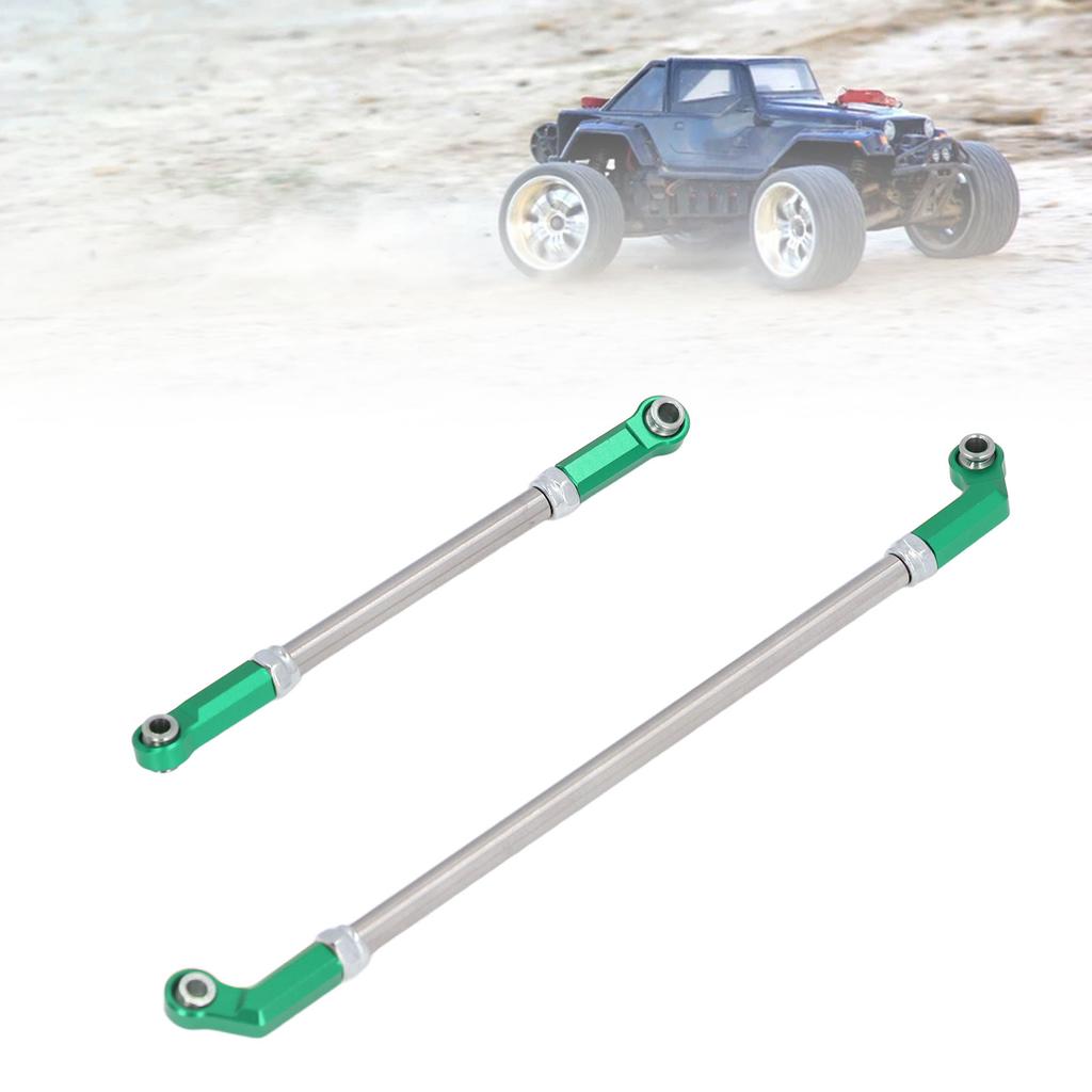 RC Linkage Links Rod Set 104mm Steering Pullrod Servo Rod 7mm Hd Set for 1/10 VP F10 Phoenix Axle Bridge