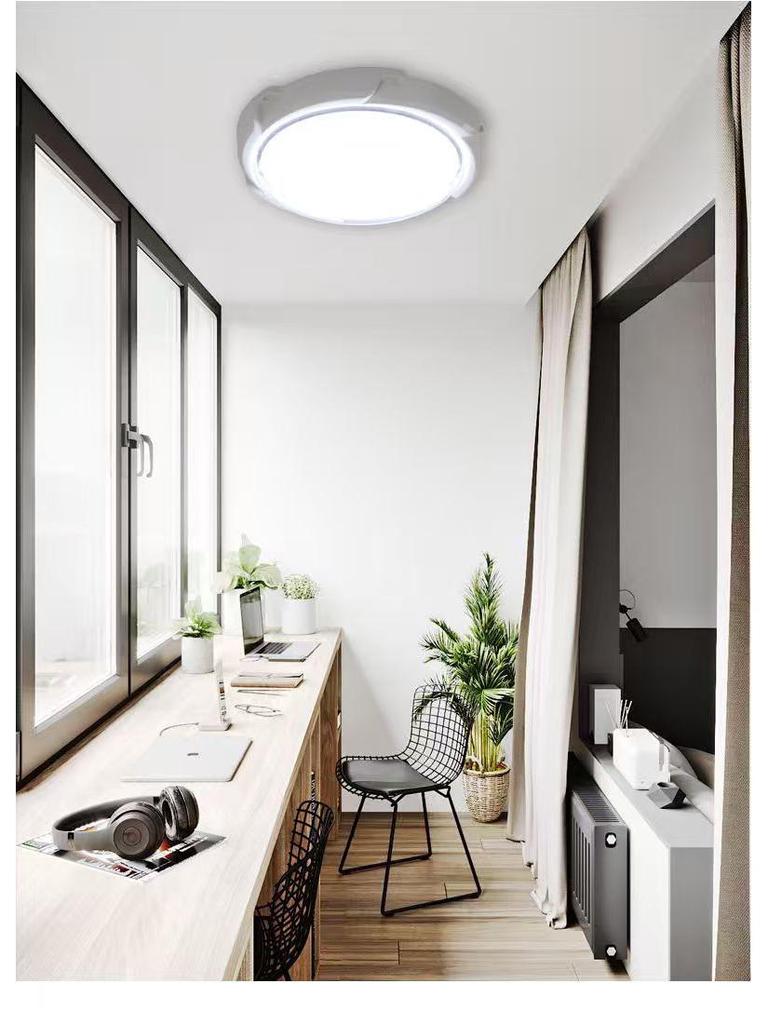 LED Smart Solar Deckenleuchte für Innen & Balkon - Augenschutz & Superhell