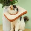 Adjustable Toast Bread Elizabethan Collar For Cats And Dogs, Cute Cartoon Design
