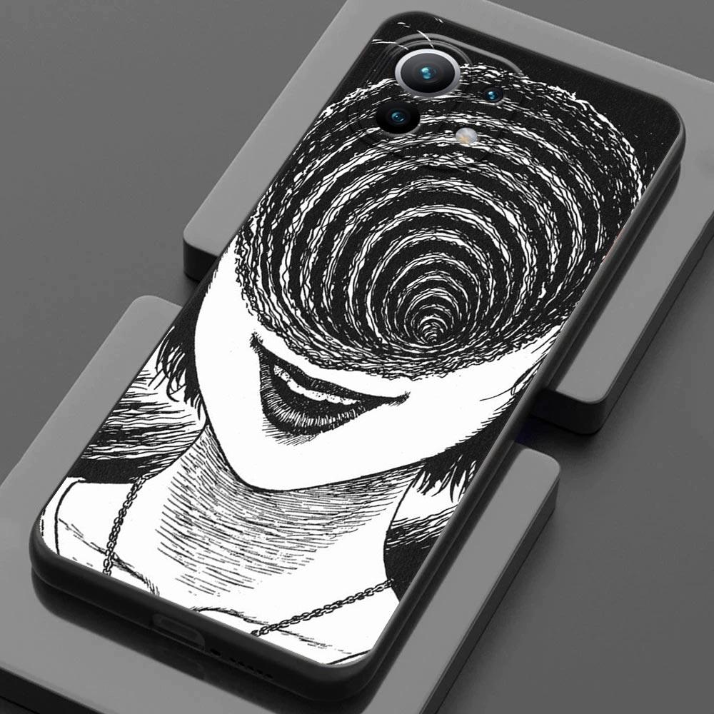 Mobilskal för Xiaomi Mi 11 Lite 5G NE 11i 11X 11T 12 Pro Poco F3 X3 GT X4 NFC Pro Skal Fodral Japansk Manga Skräckserie Tomie