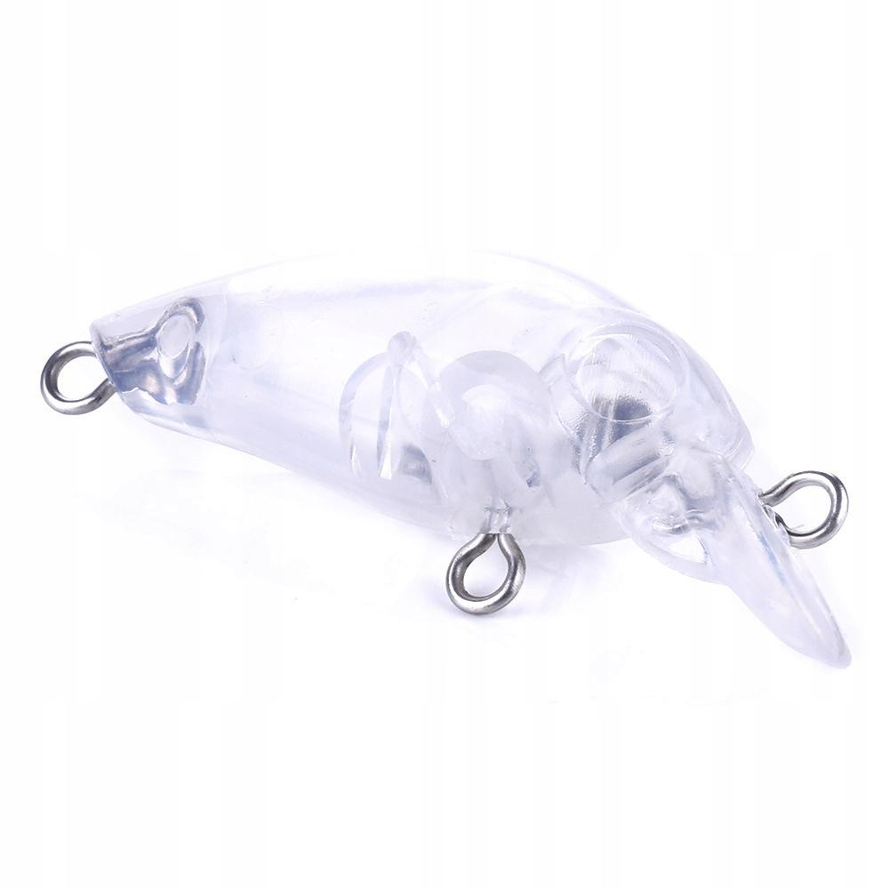 Body Wobbler Pike Zander Perch Do It Yourself For Painting 4.5Cm 4G 10Pcs