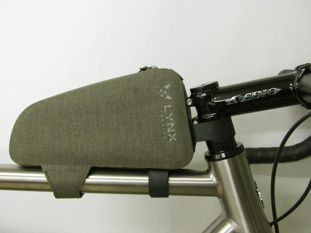 LYNX TOURING Top Tube Frame Cycle Smartphone Mobile Phone Cord Out of the Way Bag, Bag, Bag, Waterproof, Charger, Hole,