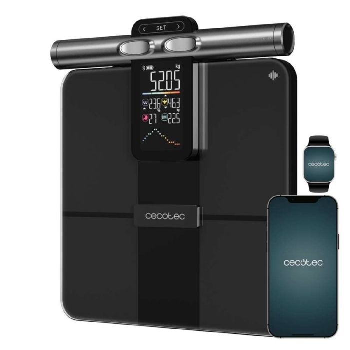 Smart Bathroom Scale with App Cecotec Surface Precision HealthySmart Pro. BIA Technology, 25 Parameters, LCD Screen
