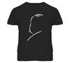 Alfred Hitchcock Classic Horror Silhouette Black Tshirt