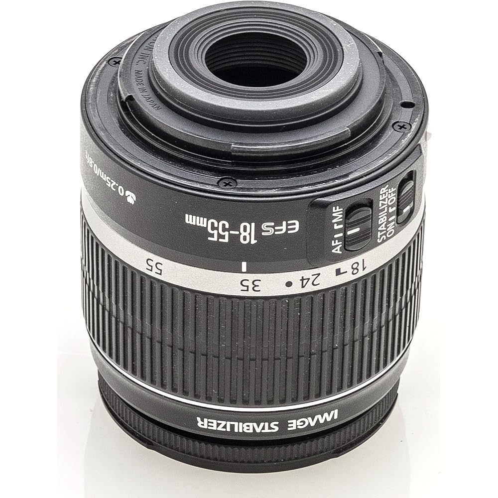 Canon Standard Zoom Lens EF-S18-55mm F3.5-5.6 IS APS-C Compatible
