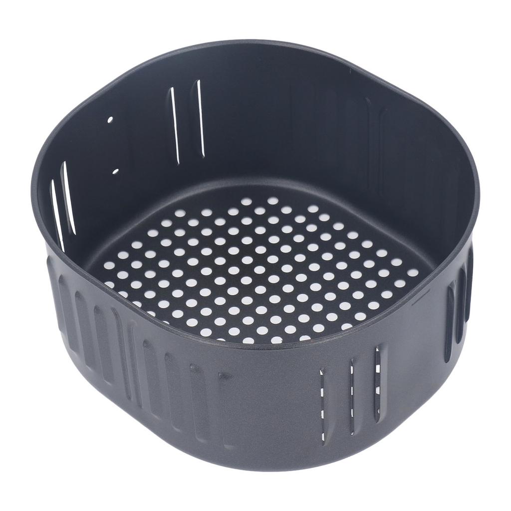 Fryer Replacement Basket 5.5L Fryer Accessories Non Stick Fry Basket Oil Drainage Basket Black
