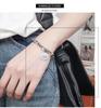 Korean Copper Dream Bracelet: Women's Retro Fashion Letter Wristband, Artistic Niche Jewelry Trend.
