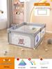 Baby Safety Playpen & Crawling Mat: Indoor Fabric Barrier for Toddlers