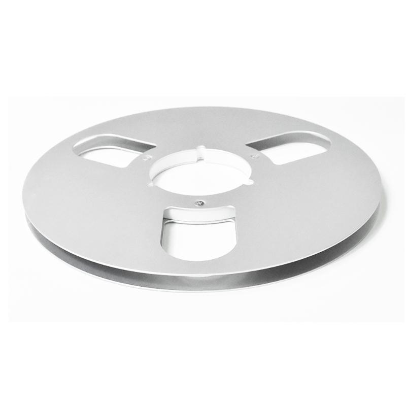 

New 3 Hole Aluminum Reel With 1/4 10.5Inch Open Tape And Nab Hub Disk For Professional Recording