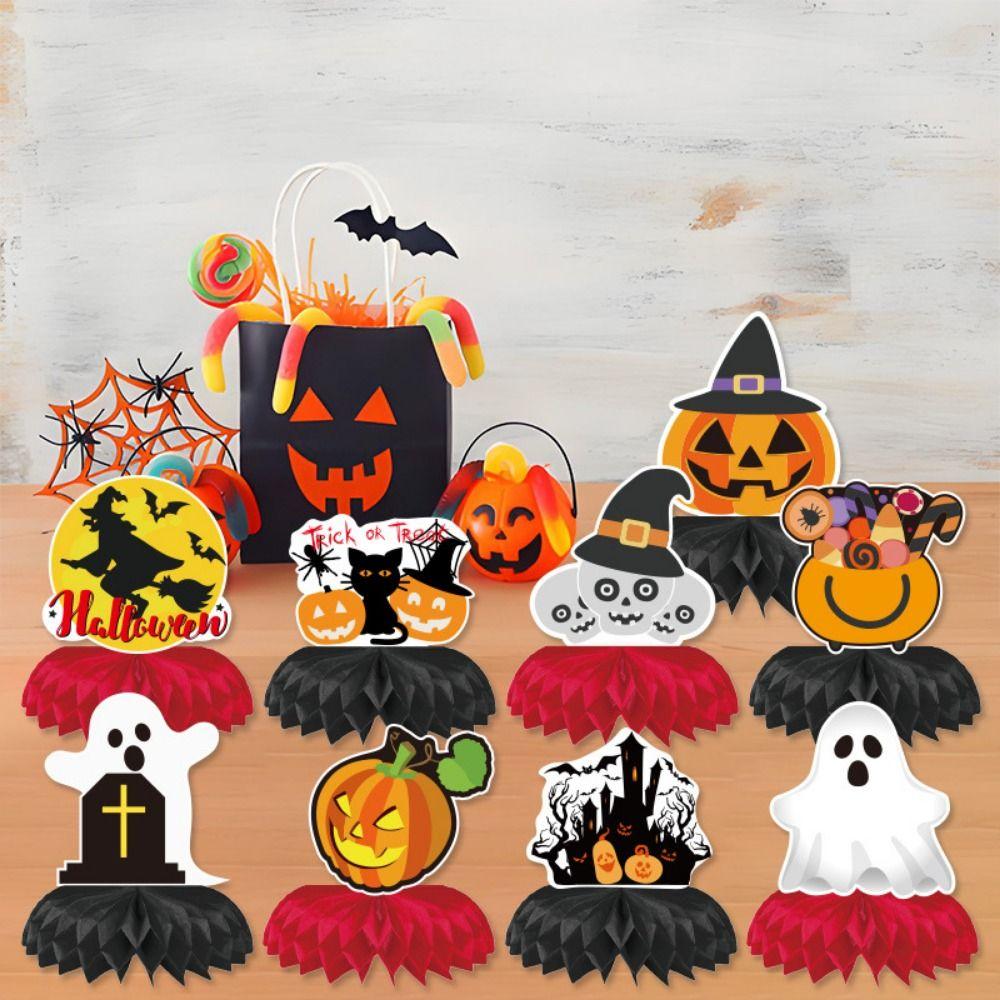 9Pcs/Set Creative Halloween Table Decorations Halloween Party Supplies  Halloween Table Decoration