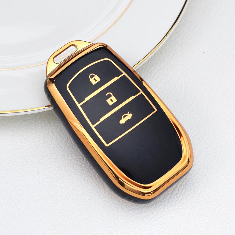 2/3/4 tasten Fernbedienung Schlüssel Fall Abdeckung Shell Fob Für Toyota Fortuner Rav4 Highlander Yaris Auris Camry land Cruiser Prado 150 Mark X Venza
