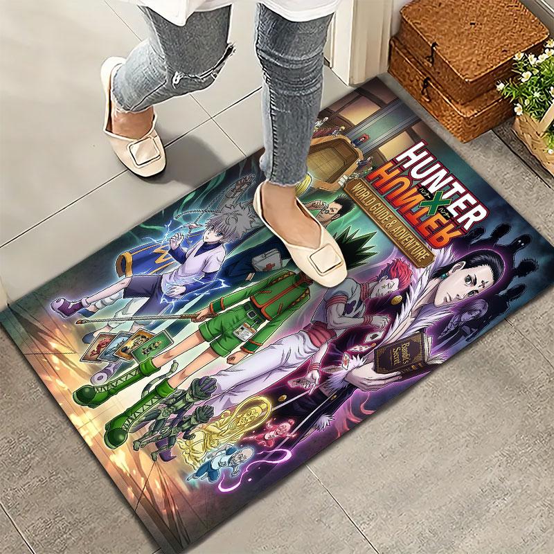 Hunter X Hunter Teppich Teppich für Wohnzimmer Schlafzimmer Zuhause Sofa Dekoration Kinder Spielen Rutschfeste Bodenmatte