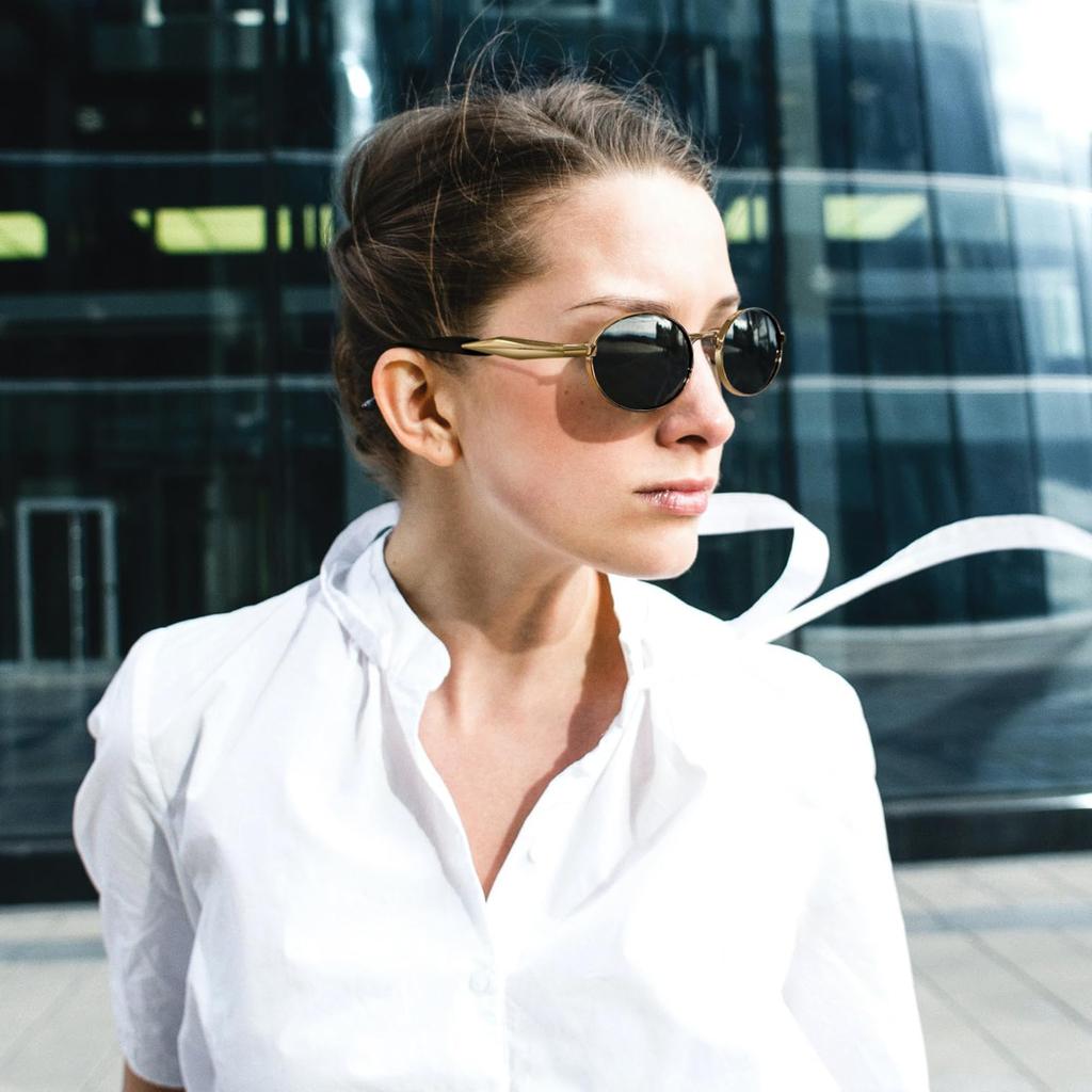 Feisedy Sports Sunglasses with UV400 Fashionable Retro Perfect for and Cycling Women's Protection, Design, Running, Driving, Fishing, (B4170)