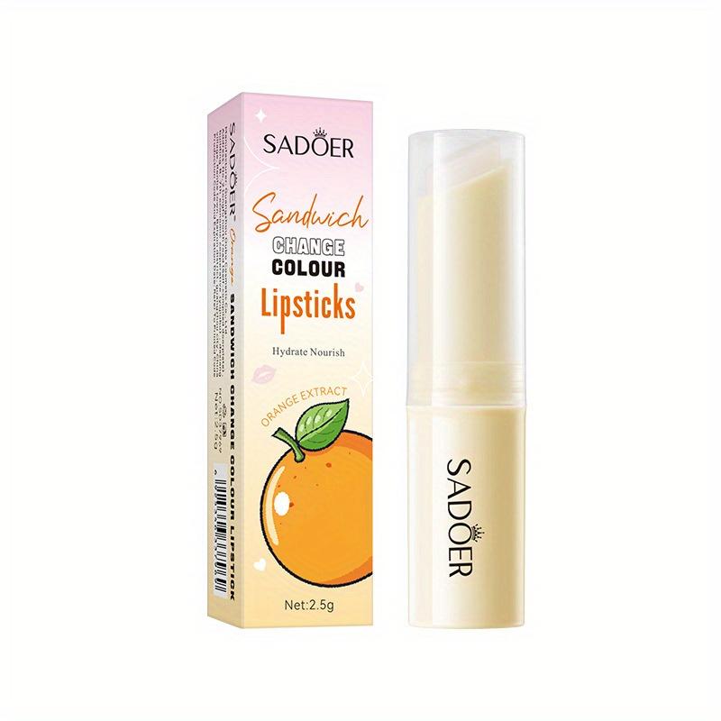 

Бальзам для губ с эффектом изменения цвета персикового сэндвича. Глубоко увлажняющий и питательный бальзам для губ с эффектом изменения цвета. Мягкая текстура. Гипоаллергенный. Подходит для 04