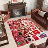 Arsenal Personalized Text Floor Rug Office Rug Perfect for Study room Dormitory Bedrooms Living Rooms Anti-slip Rug Office home decor