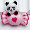 10 Pcs New Cute Cartoon Cake Strawberry Panda Flat Back Resin Scrapbooking DIY Jewelry Hairpin Craft Decoration Accessories