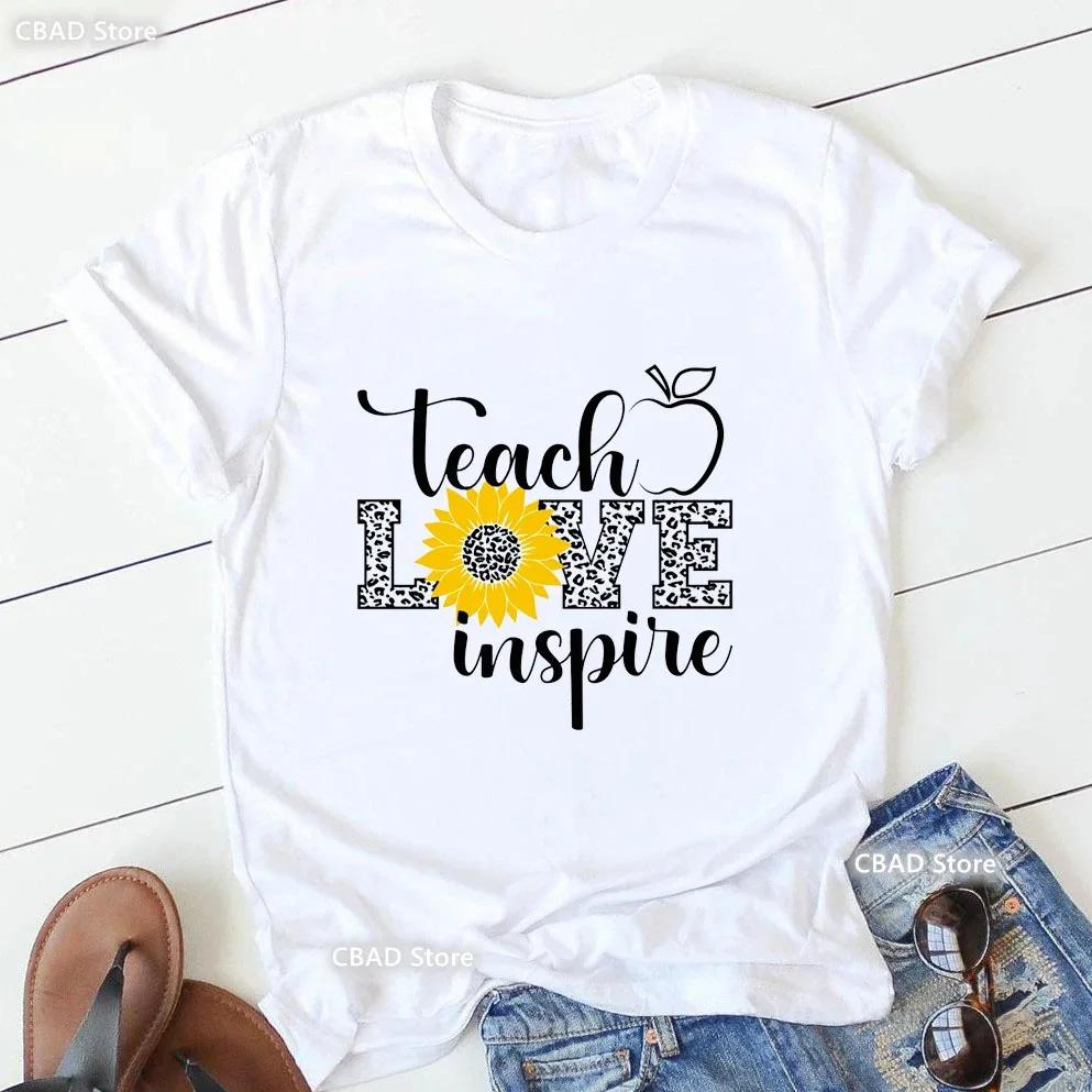 Hot Selling Women's Top Hot Selling Love Personality Pattern Printed Short-sleeved T-shirt Women Summer polyester fabric