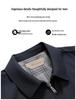 Men's Classic Spring/Autumn Lapel Jacket — Business Casual Dad Style for Young & Middle-Aged Men