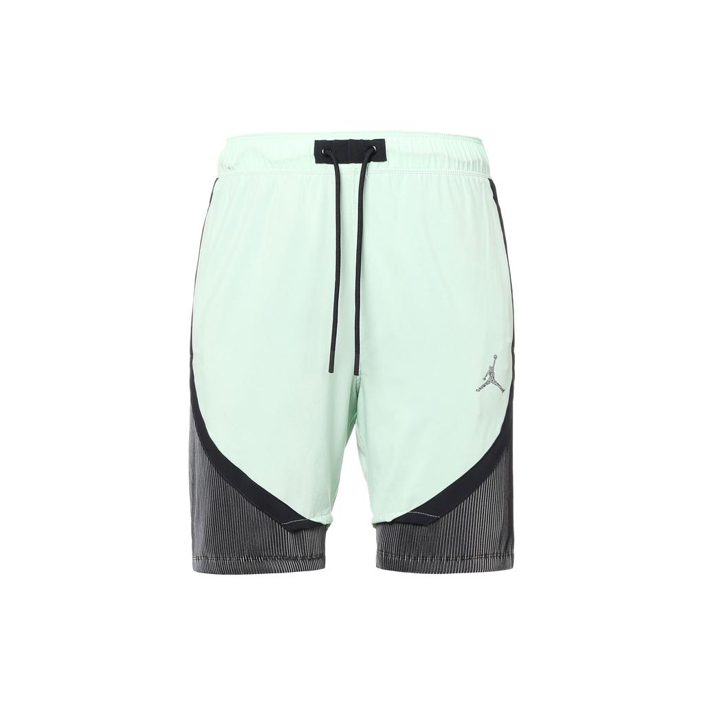 Jordan Logo Contrast Drawstring Casual Shorts Men Bottoms Mint-Green DM1830-379