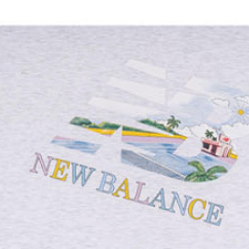 New Balance Half Club  Nbnec22603 Lg Tripper Big Logo Short Sleeve Tee Unisex