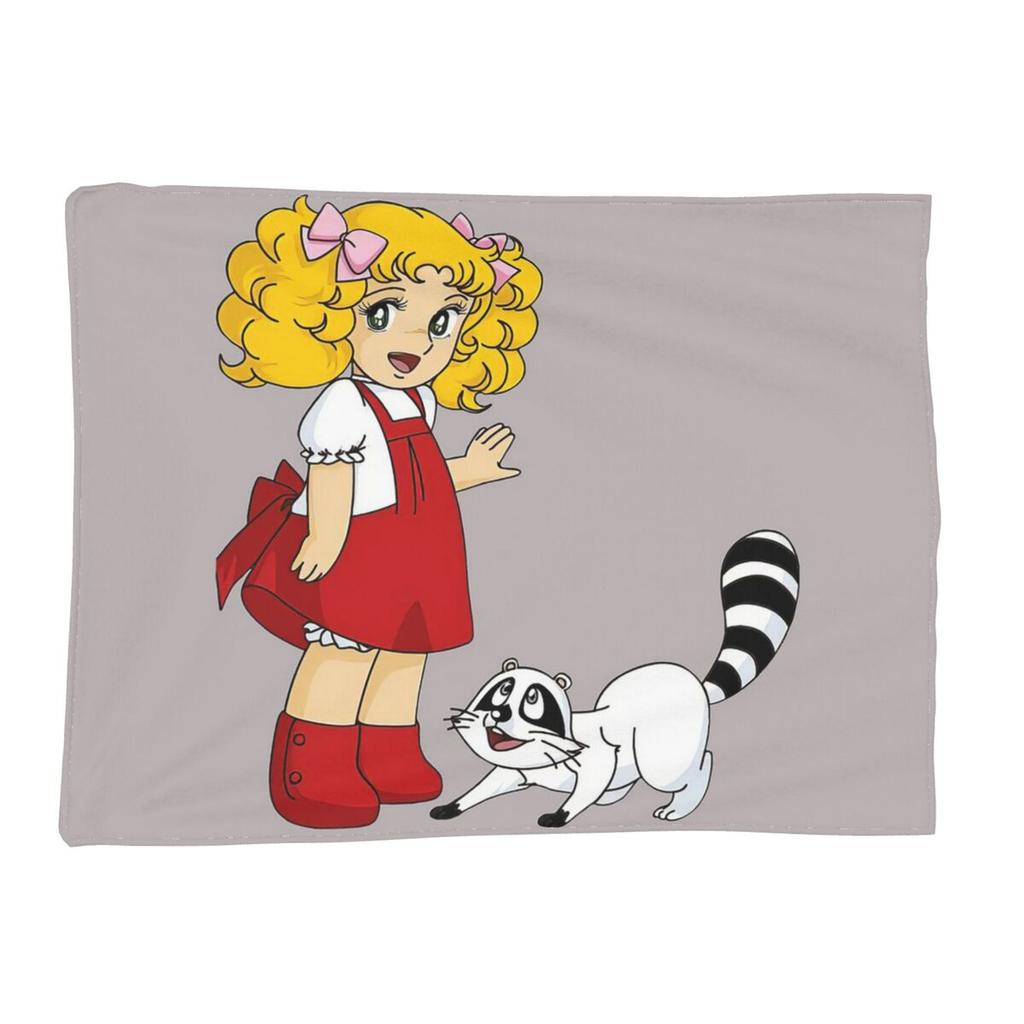 Candy Candy Anime Manga Decken Weiche Warme Flanell Überwurfdecke Tagesdecke für Bett Wohnzimmer Picknick Reise Zuhause Sofa