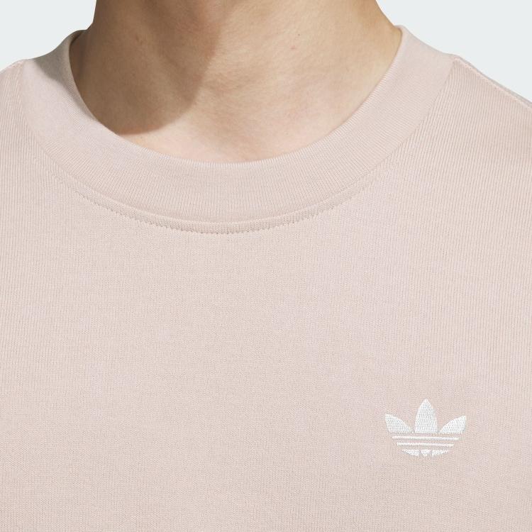 Adidas Unitefit Classic Series Comfortable Soft Breathable Gradient Short Sleeve T-Shirt Unisex Tops Miracle-Gray Brown KB1922