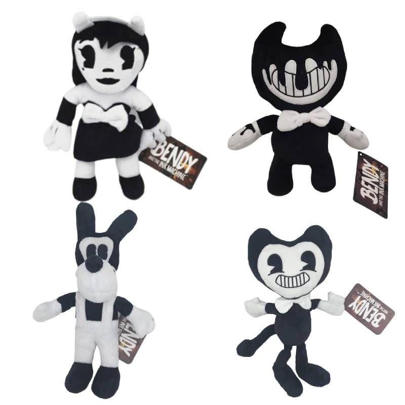 Adorable Bendy And The Ink Alice Bendy Plush Toy Doll For Kids Gift