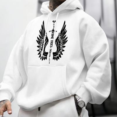Hooded Sweatshirt, Suitable for Office Wear & Evening Walk