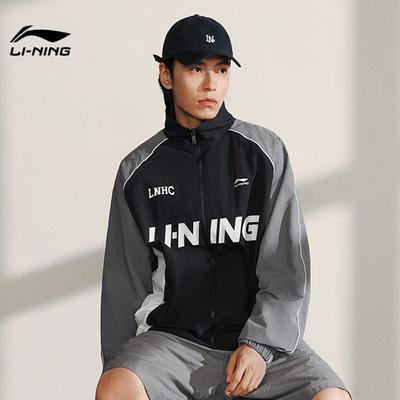 Li Ning Sports Life Collection Jacket Unisex Black AJDT741-1