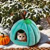 Halloween Small Cat Bed For Indoor Cats Warm Winter Cat Sleeping House Waterproof Portable Portable Dog House For Indoor Outdoor
